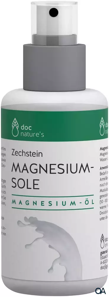 doc nature’s Zechstein MAGNESIUM-SOLE Magnesium-Öl doc nature’s Zechstein MAGNESIUM-SOLE Magnesium-Öl