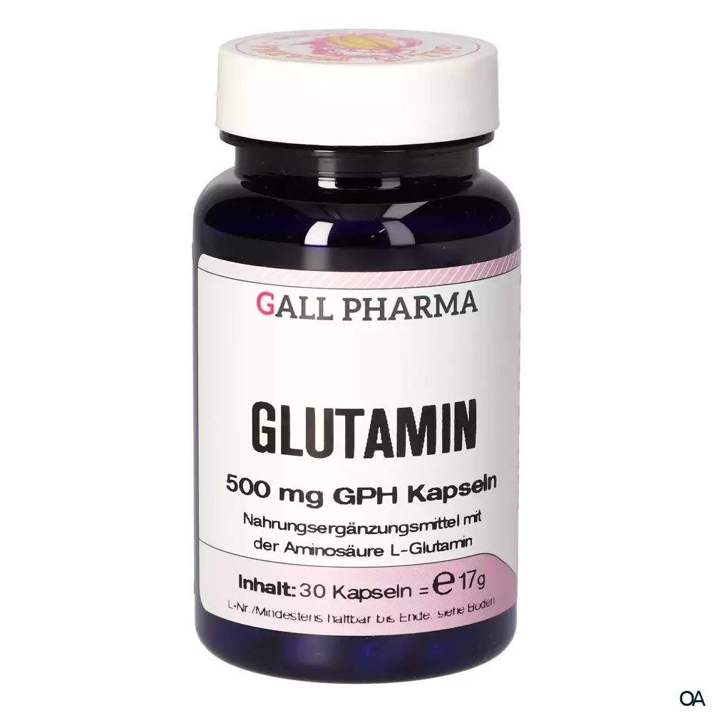 Gall Pharma Glutamin 500 mg Kapseln Gall Pharma Glutamin 500 mg Kapseln