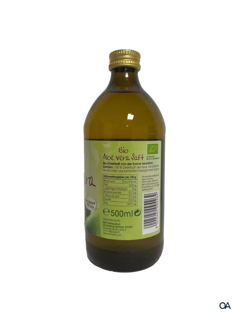 besser leben BIO-Aloe Vera Saft