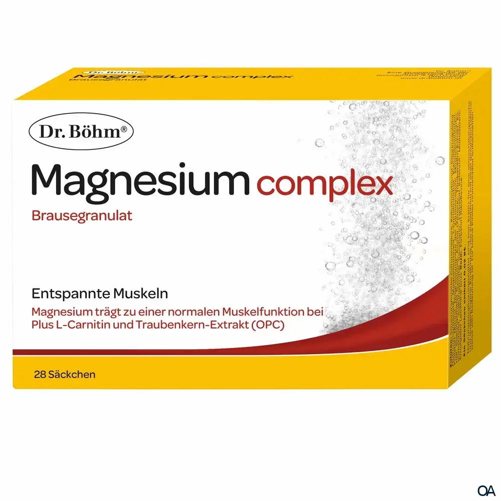 Dr. Böhm® Magnesium complex Brausegranulat Dr. Böhm® Magnesium complex Brausegranulat