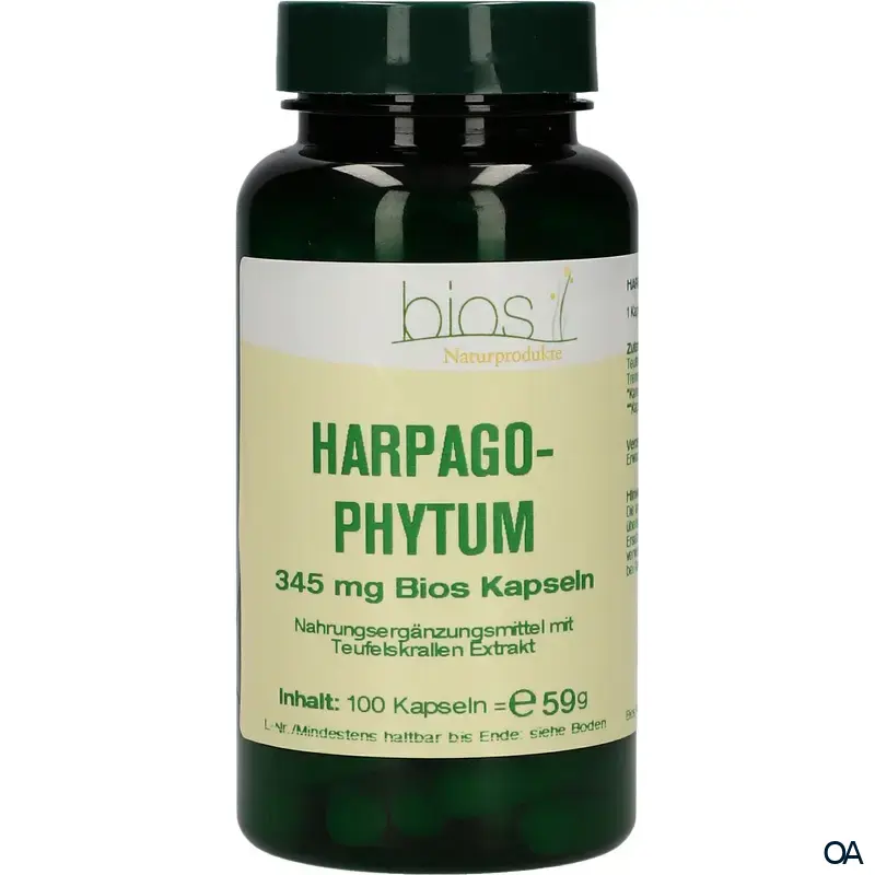 Bios Harpagophytum 345 mg Kapseln