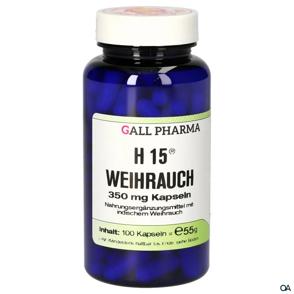 Gall Pharma Weihrauch H15® 350 mg Kapseln
