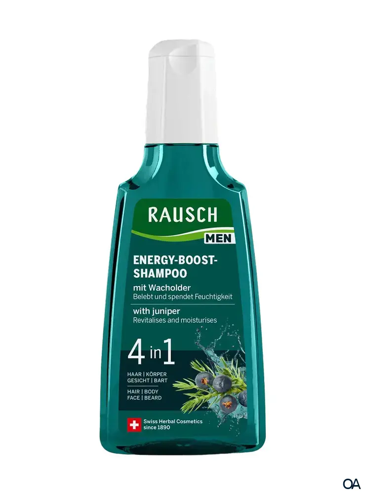 RAUSCH MEN Energy-Boost-Shampoo mit Wacholder