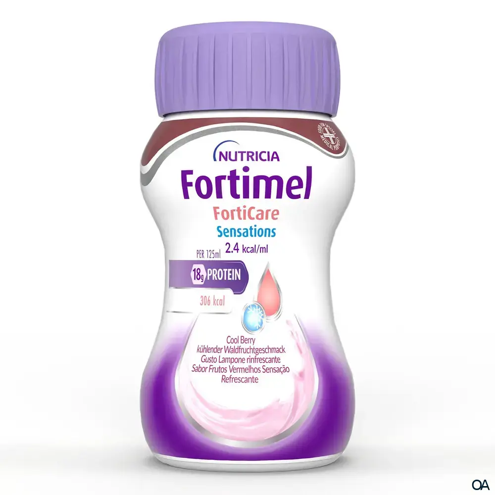 Nutricia Fortimel FortiCare 2.4 kcal kühlende Waldfrucht 125 ml