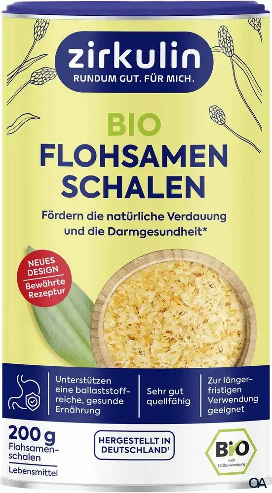 zirkulin Bio Flohsamenschalen