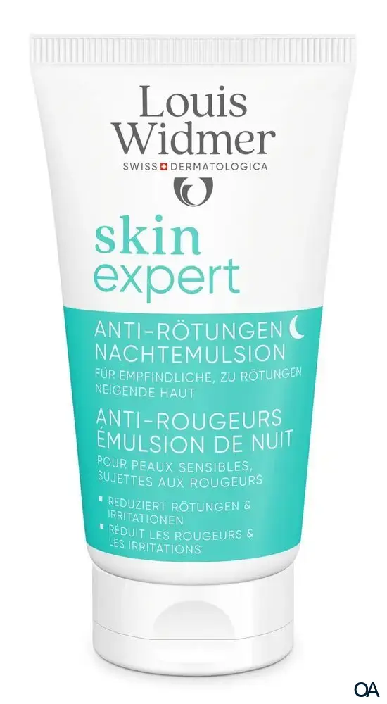Louis Widmer skinexpert Anti-Rötungen Nachtemulsion - ohne Parfum Louis Widmer skinexpert Anti-Rötungen Nachtemulsion - ohne Parfum