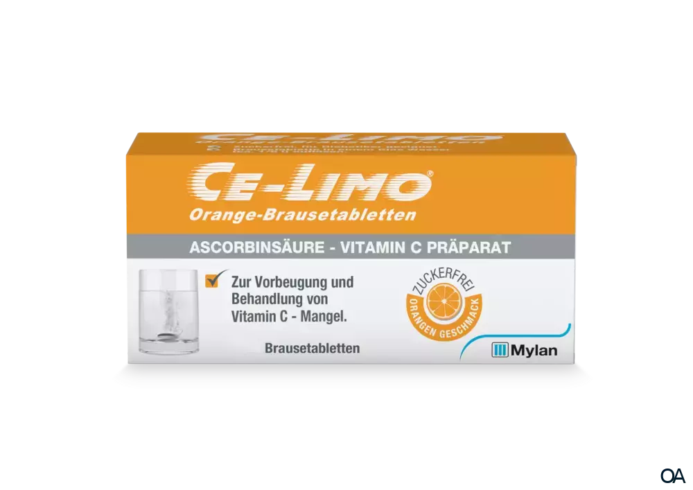Ce-Limo® Orange Brausetabletten