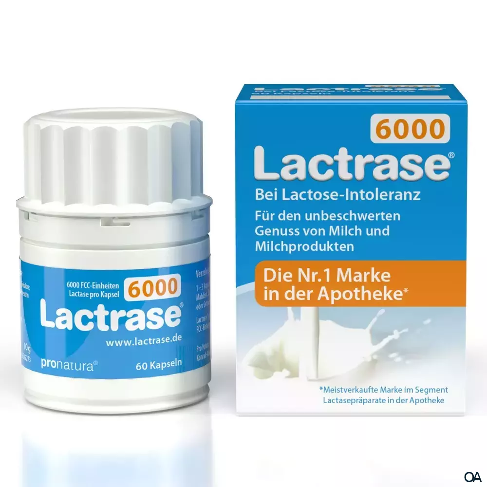 Lactrase® 6000 FCC Kapseln Lactrase® 6000 FCC Kapseln