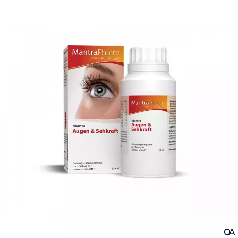 Mantra Augen & Sehkraft Kapseln Mantra Augen & Sehkraft Kapseln