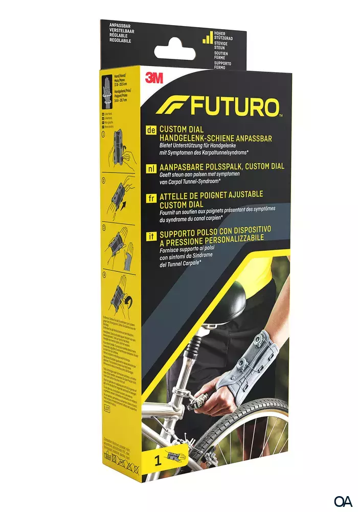 Futuro Custom Dial Handgelenk-Schiene, anpassbar