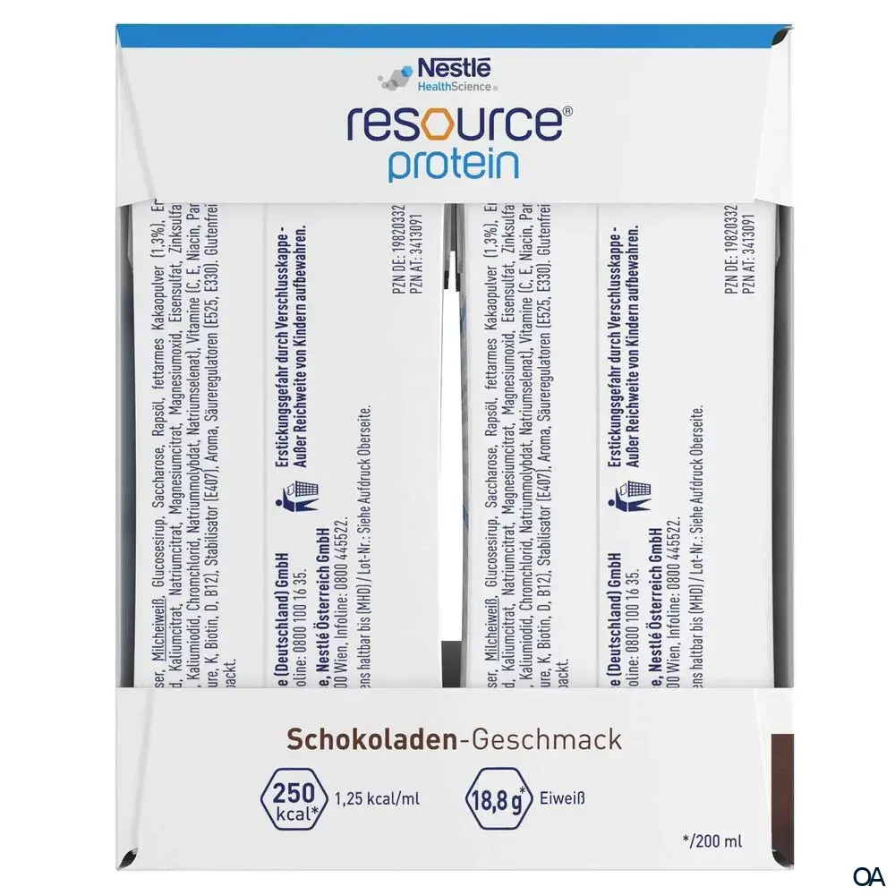Resource® Protein Schokolade Trinknahrung 200 ml