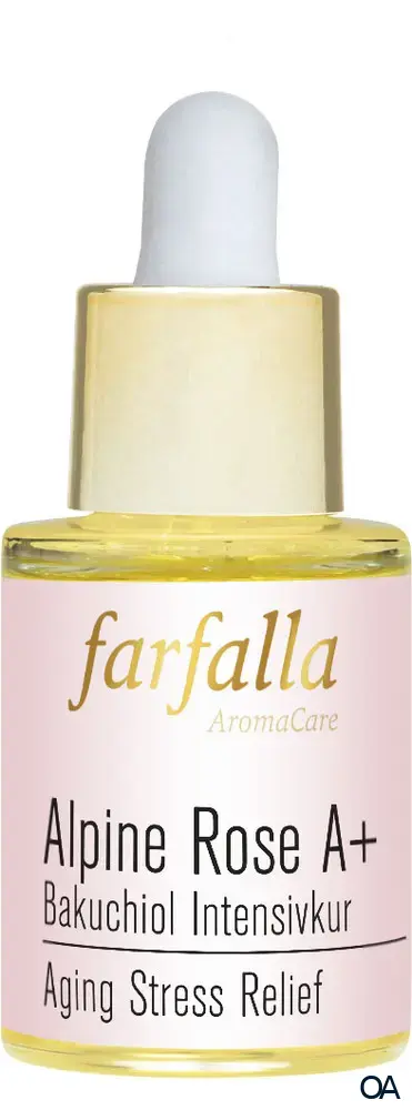 Farfalla Alpine Rose A+ Bakuchiol Intensivkur, Aging Stress Relief Farfalla Alpine Rose A+ Bakuchiol Intensivkur, Aging Stress Relief