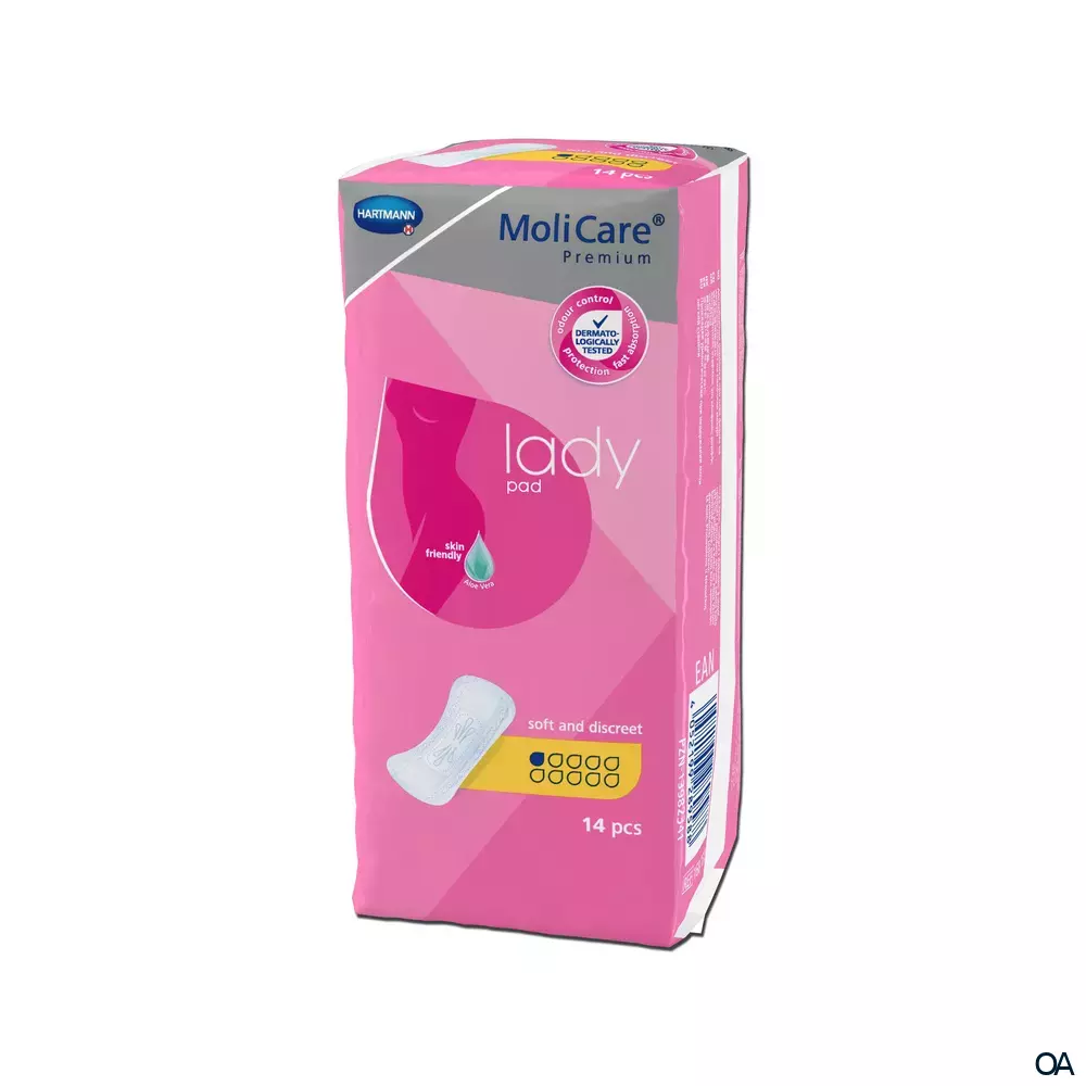 MoliCare® Premium lady pad 1 Tropfen Inkontinenzeinlagen MoliCare® Premium lady pad 1 Tropfen Inkontinenzeinlagen