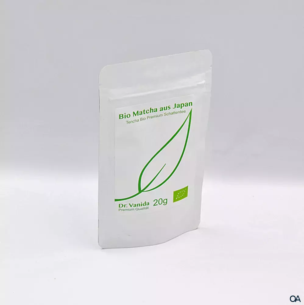 Dr. Vanida Bio Premium Japan Matcha pur Pulver Dr. Vanida Bio Premium Japan Matcha pur Pulver