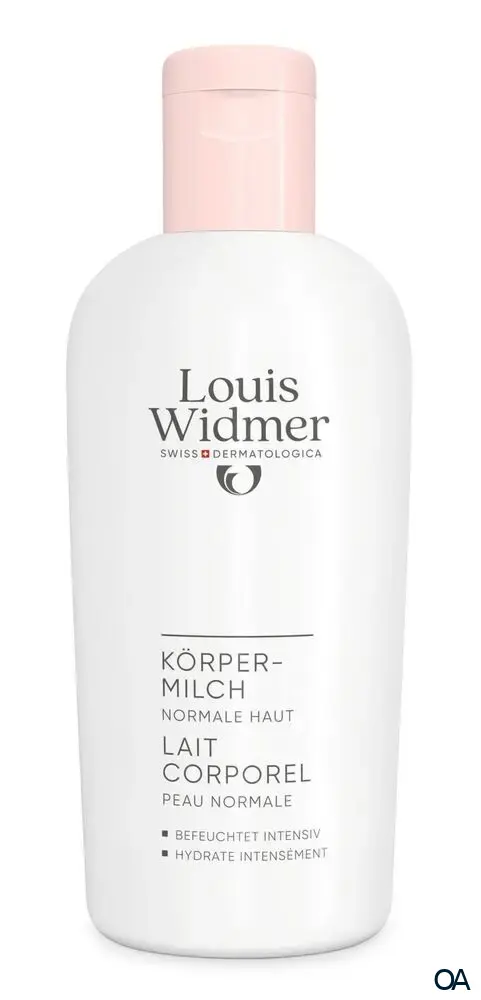 Louis Widmer bodycare Körpermilch - leicht parfümiert Louis Widmer bodycare Körpermilch - leicht parfümiert