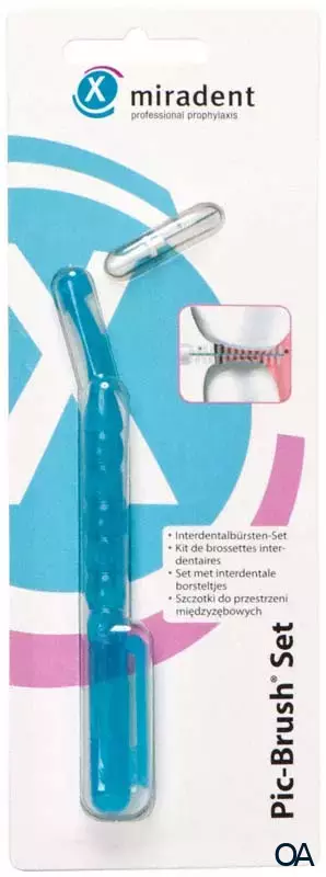 Miradent Pic Brush Set mit einer Bürste Miradent Pic Brush Set mit einer Bürste