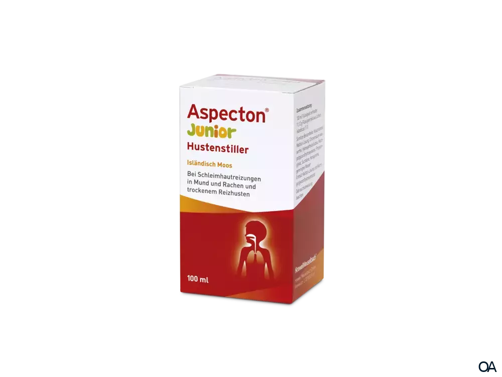 Aspecton® Junior Hustenstiller Isländisch Moos Aspecton® Junior Hustenstiller Isländisch Moos