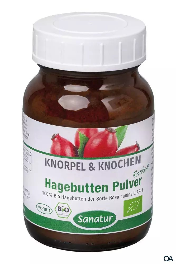 Sanatur Hagebutten Pulver, BIO Sanatur Hagebutten Pulver, BIO