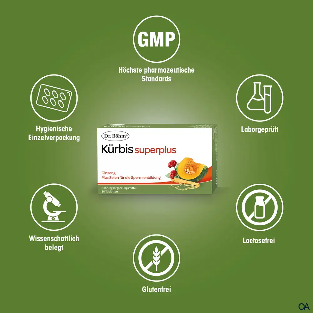 Dr. Böhm® Kürbis superplus Tabletten