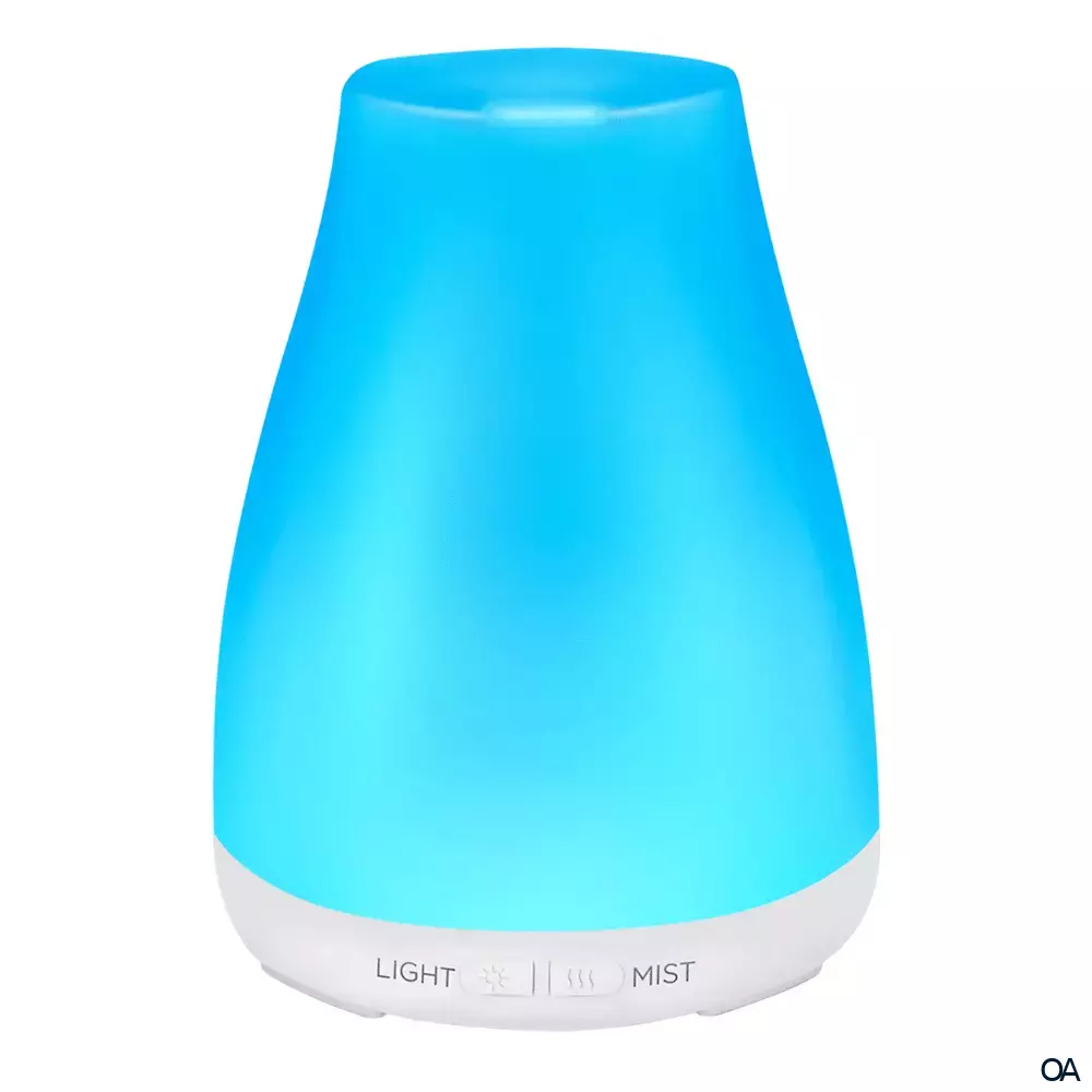 Casida Kompakter Aromadiffuser weiß mit LED-Beleuchtung Casida Kompakter Aromadiffuser weiß mit LED-Beleuchtung