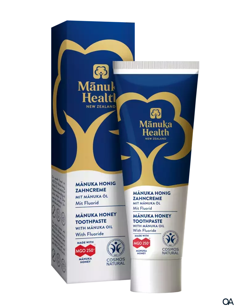 Mānuka Health Honig Zahncreme mit Fluorid