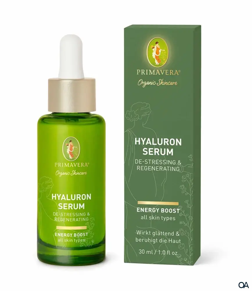 Primavera Energy Boost Hyaluron Serum - De-Stressing & Regenerating