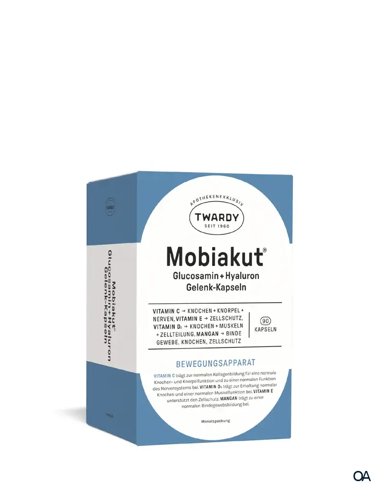 Twardy Mobiakut® Glucosamin & Hyaluron Gelenk-Kapseln