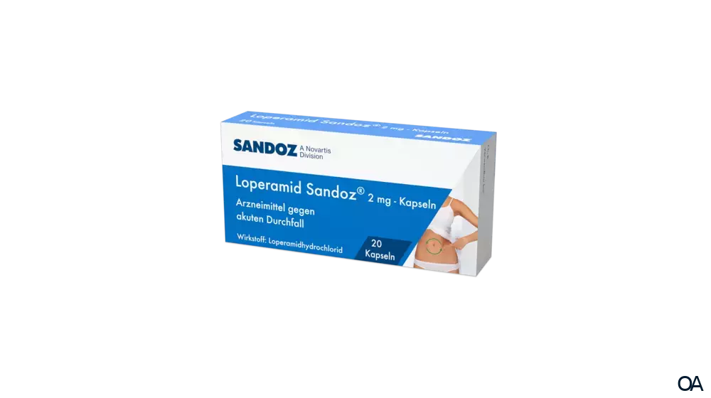 Loperamid Sandoz® 2mg Kapseln Loperamid Sandoz® 2mg Kapseln