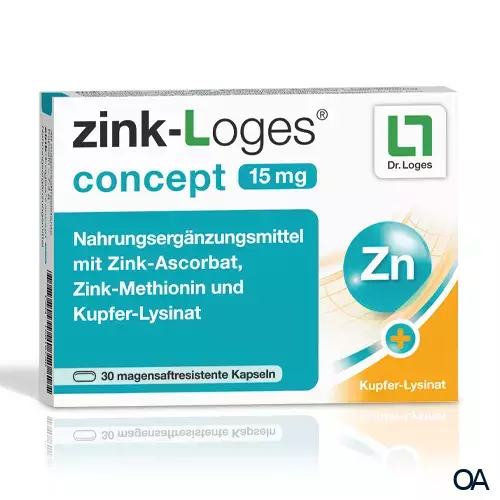 zink-Loges® concept 15 mg Kapseln