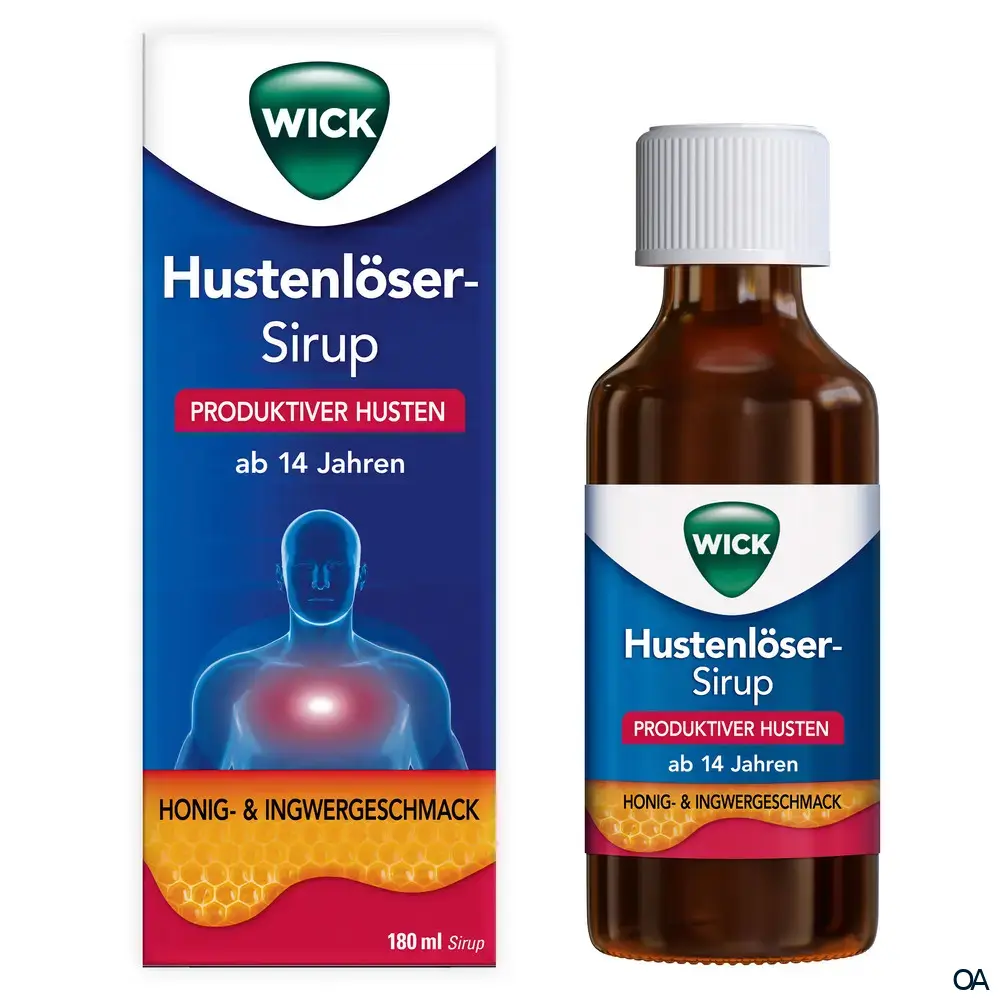 WICK 200 mg/15 ml Hustenlöser-Sirup WICK 200 mg/15 ml Hustenlöser-Sirup