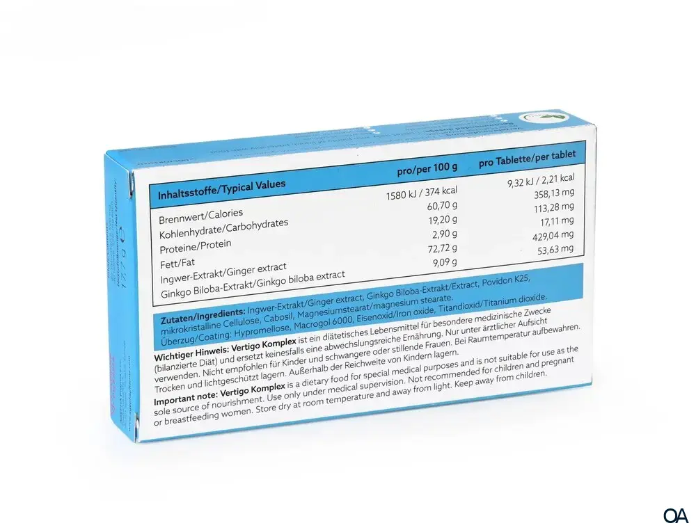 Doctorsmed® Vertigo Komplex Tabletten Doctorsmed® Vertigo Komplex Tabletten