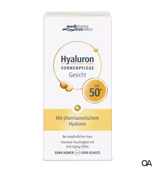 medipharma cosmetics Hyaluron Sonnenpflege Gesicht LSF 50+ medipharma cosmetics Hyaluron Sonnenpflege Gesicht LSF 50+