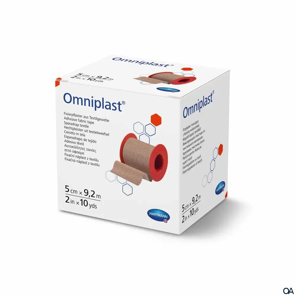 Omniplast® Fixierpflaster 5cm x 9,2m