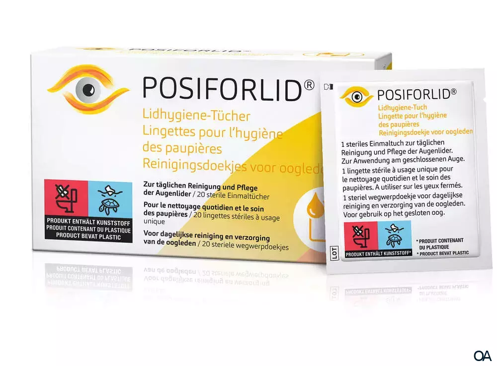 POSIFORLID® Lid Hygiene Tücher POSIFORLID® Lid Hygiene Tücher