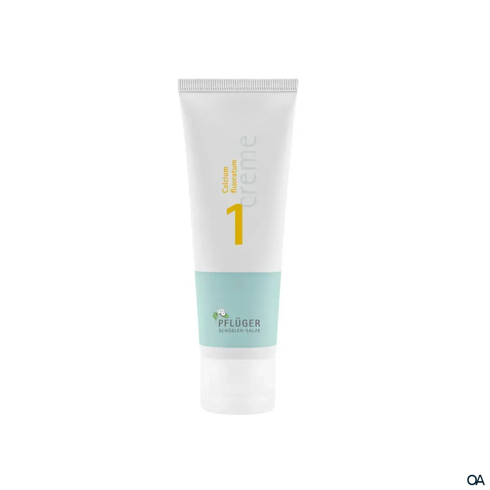 PFLÜGER Schüßler-Salz Nr. 1 Calcium fluoratum D4 Creme