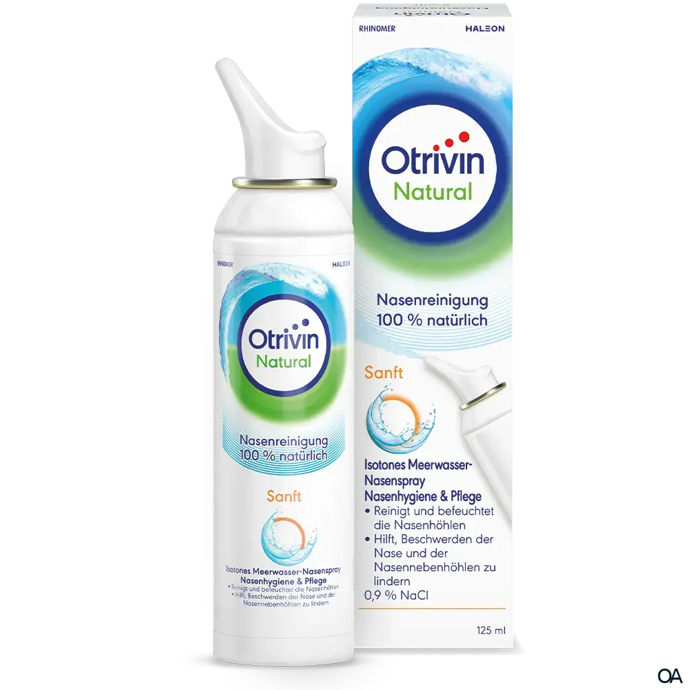 Otrivin® Natural Nasenreinigung Sanft