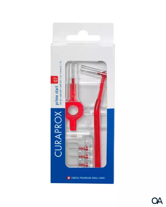 Curaprox Interdentalbürsten Set Prime Start CPS 07 Rot