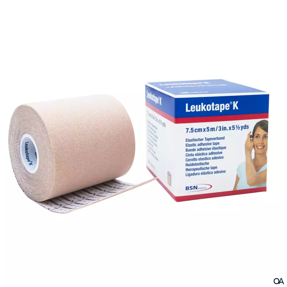 Leukotape® K Hautfarben 7,5cm x 5m Leukotape® K Hautfarben 7,5cm x 5m