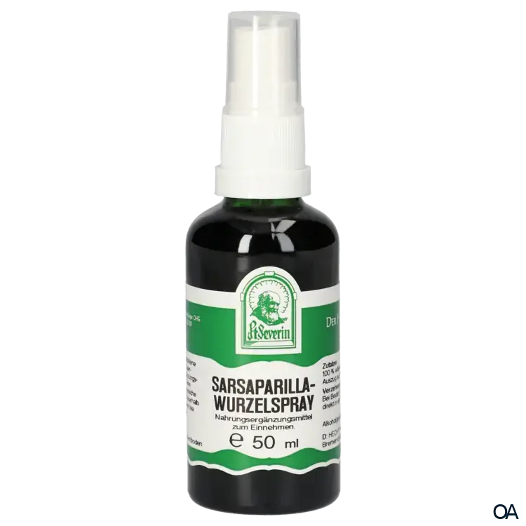 Pater Severin Sarsaparillawurzel Spray