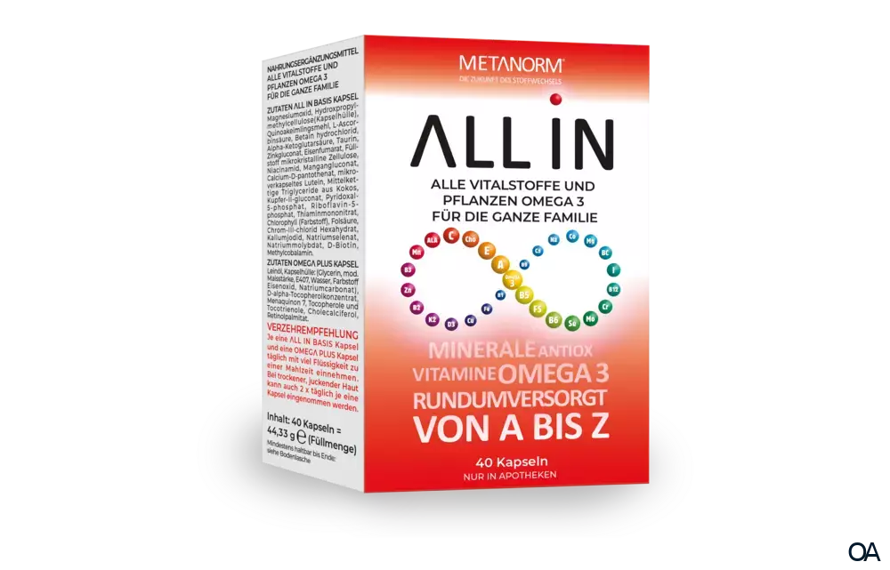 METANORM® ALL IN Kapseln METANORM® ALL IN Kapseln