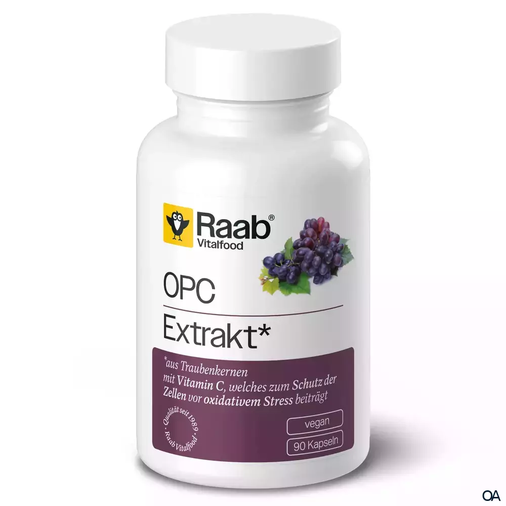 Raab® Vitalfood OPC Extrakt* Kapseln Raab® Vitalfood OPC Extrakt* Kapseln
