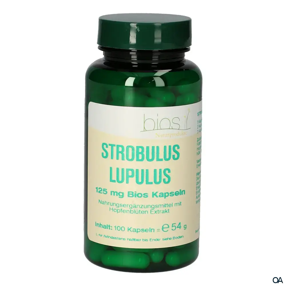 Bios Strobulus Lupulus 125 mg Kapseln