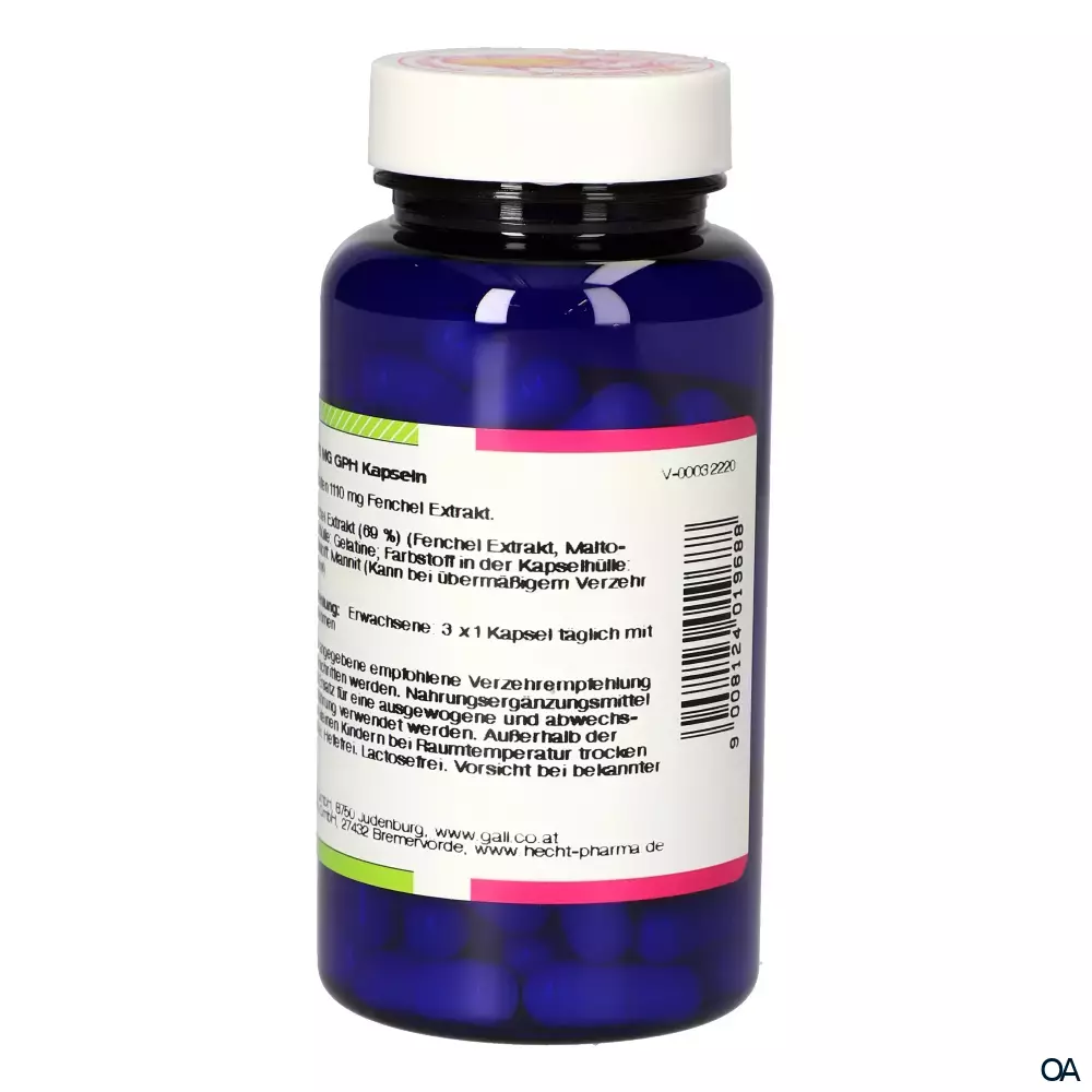 Gall Pharma Fenchel 370 mg Kapseln Gall Pharma Fenchel 370 mg Kapseln
