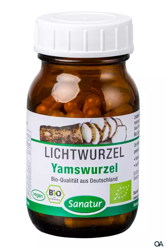 Sanatur Yamswurzel Kapseln, BIO Sanatur Yamswurzel Kapseln, BIO