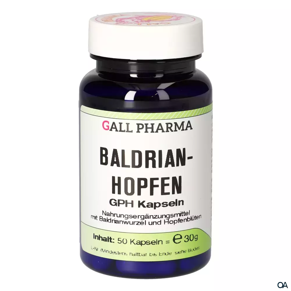 Gall Pharma Baldrian-Hopfen Kapseln Gall Pharma Baldrian-Hopfen Kapseln