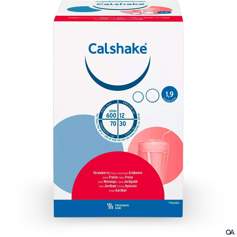 Calshake® Erdbeere 7 x 87g Sachets Calshake® Erdbeere 7 x 87g Sachets
