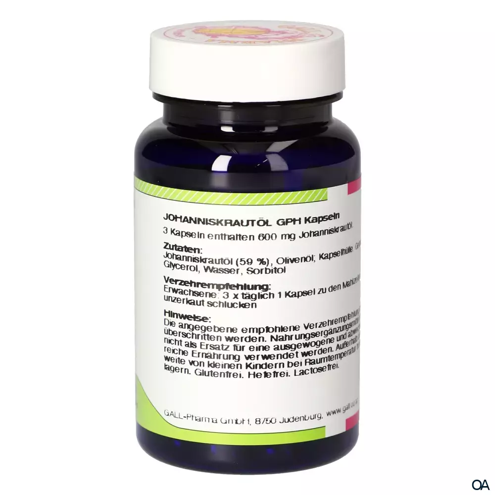 Gall Pharma Johanniskrautöl Kapseln