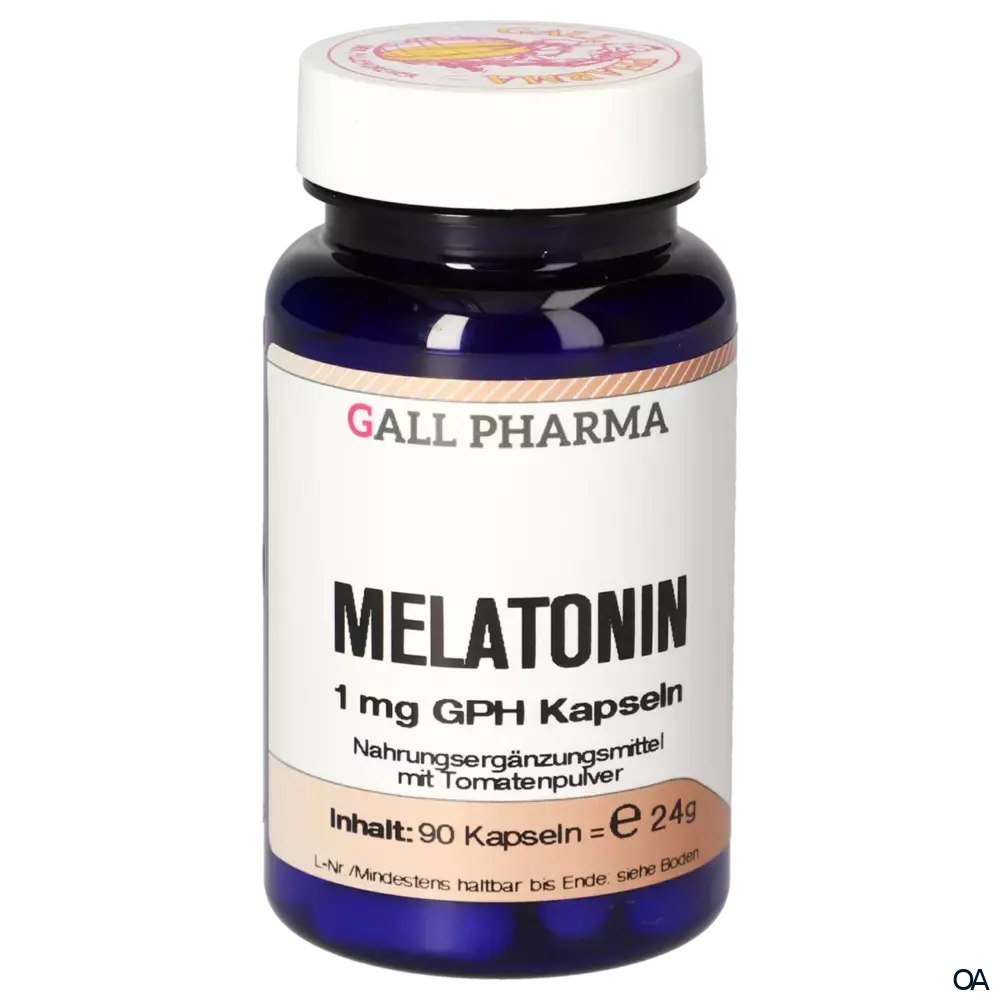 Gall Pharma Melatonin 1 mg Kapseln