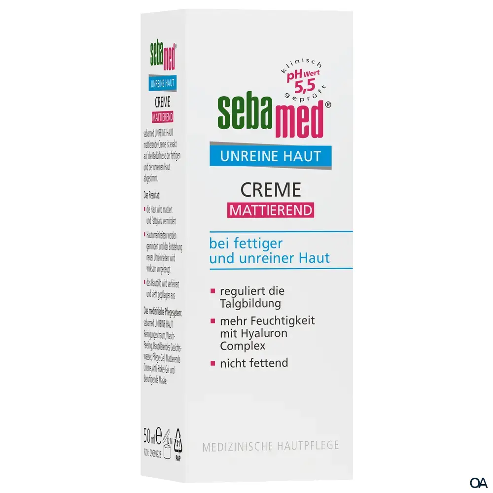 Sebamed Unreine Haut Creme mattierend Sebamed Unreine Haut Creme mattierend