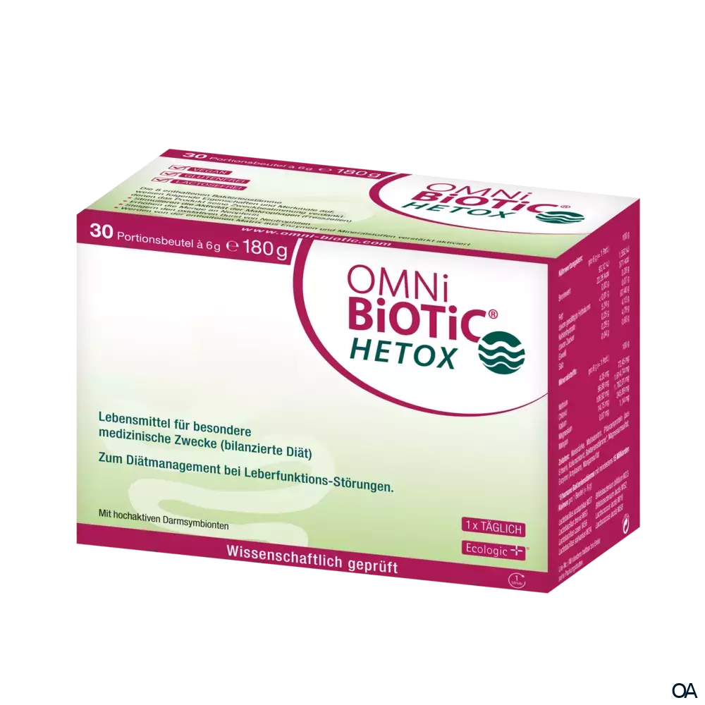 OMNi-BiOTiC® HETOX 6g Sachets OMNi-BiOTiC® HETOX 6g Sachets
